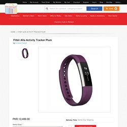 Buy Fitbit Alta Activity Tracker Plum