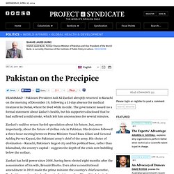 Pakistan on the Precipice - Shahid Javed Burki