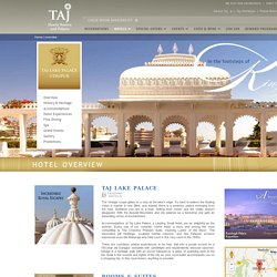 Taj Lake Palace - Taj Hotels, Resorts & Palaces