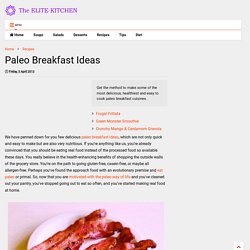 Paleo Breakfast Ideas