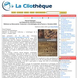 La France du Pal olithique - La Clioth que