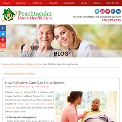 How Palliative Care Can Help Seniors