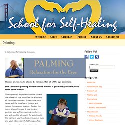 The School for Self-Healing