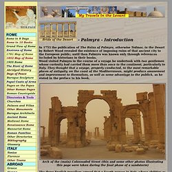 Palmyra - Introduction