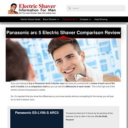 Panasonic Arch 5 Electric Shaver Reviews 2019