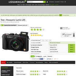 Panasonic Lumix LX5 : test, actualité, prix, caractéristiques