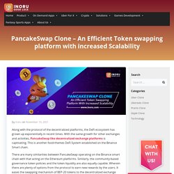 PancakeSwap Clone - An Efficient Token swapping platform with increased Scalability