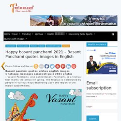 basant panchmi quotes wishes english images whatsapp messages photos