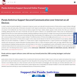 Panda Antivirus Support USA UK AUS