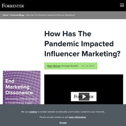 How Has The Pandemic Impacted Influencer Marketing?