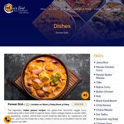 Best Paneer Recipes Online