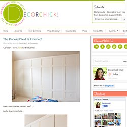 Decorchick! Changing her world, one project at a time