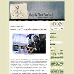Blog de Aldo Panfichi