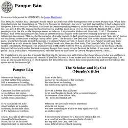 Pangur Bán
