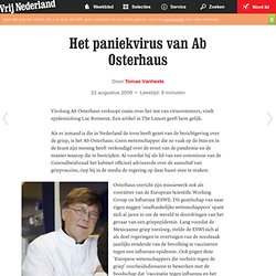 VN: 22aug2009 Het paniekvirus van Ab Osterhaus