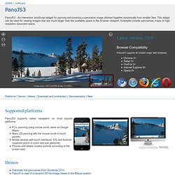 PanoJS3 - pure JavaScript viewer for huge images - UX