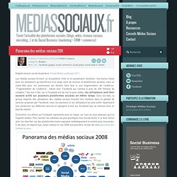 Panorama des médias sociaux 2011