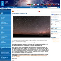 cubic-paranal-gegenschein-guisard - Panorama of the Chilean night sky