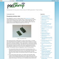 panstamp weblog: Swapping wireless data