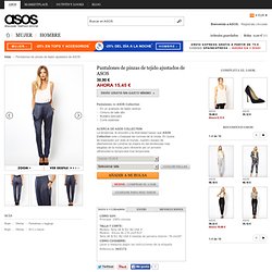 Peg Trousers in Slinky Fabric at ASOS