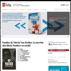 Panther de Melvin Van Peebles. La novel·la dels Black Panthers en català!