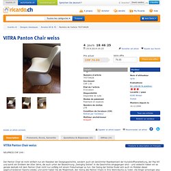 VITRA Panton Chair weiss à Winkel acheter sur ricardo.ch