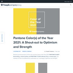 Pantone Color(s) of the Year 2021: A Shout-out to Optimism and Strength - Freepik Blog