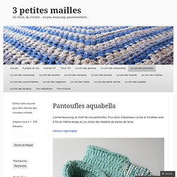 Pantoufles aquabella