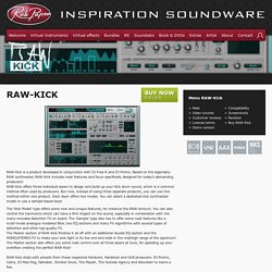 RAW-Kick virtual kick drum synthesizer