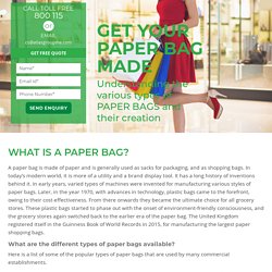 Custom Paper Bags Printing in Dubai