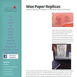 Wax Paper Replicas