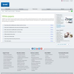 White papers - SMART research and data