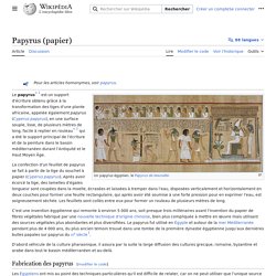 Papyrus (papier)