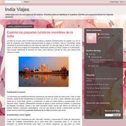IndiaViajes ofrece los mejores tours de la India