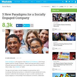 5 New Paradigms for a Socially Engaged Company