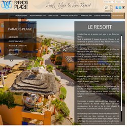 Paradis Plage Resort Agadir Maroc