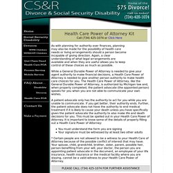 Financial power of attorney