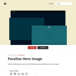 Parallax Hero Image in CSS and jQuery