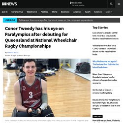 Conor Tweedy has his eye on Paralympics after debuting for Queensland at National Wheelchair Rugby Championships