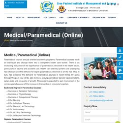 Paramedical Colleges in Coimbatore