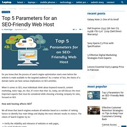 Top 5 Parameters for an SEO-Friendly Web Host lates