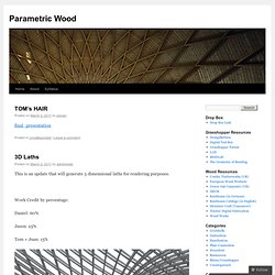 Parametric Wood