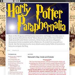 Marauder's Map: Inside and Outside