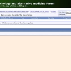 Chris Carter's - Science and the Afterlife Experience - Parapsychology and alternative medicine forums of mind-energy.net