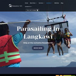 Parasailing in Langkawi
