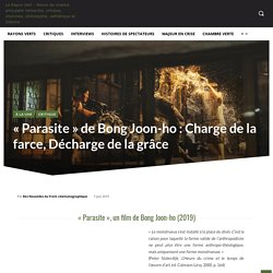 « Parasite » : Analyse du film de Bong Joon-ho