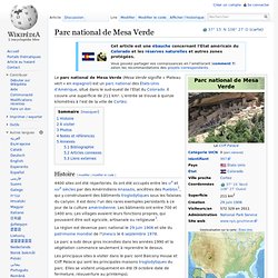 Parc national de Mesa Verde