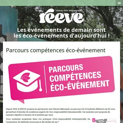 Parcours compétences éco-événement - Site de reseau-eco-evenement !