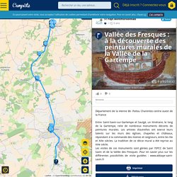 Parcours vélo route - Vallée des Fresques : à la découverte des peintures murales de la Vallée de la Gartempe - Saulge
