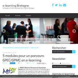 5 modules pour un parcours GPEC/GPMC en e-learning - e-learning Bretagne